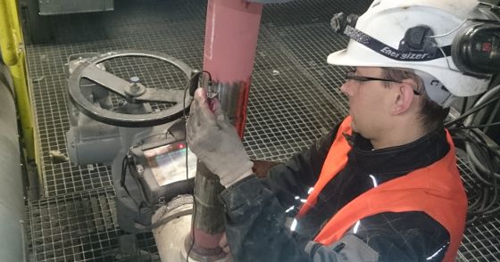 Ultrasonic Testing of pipeline welding | Badanie ultradźwiękowe spoiny rurociągu